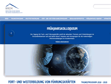 Tablet Screenshot of bbdk.de